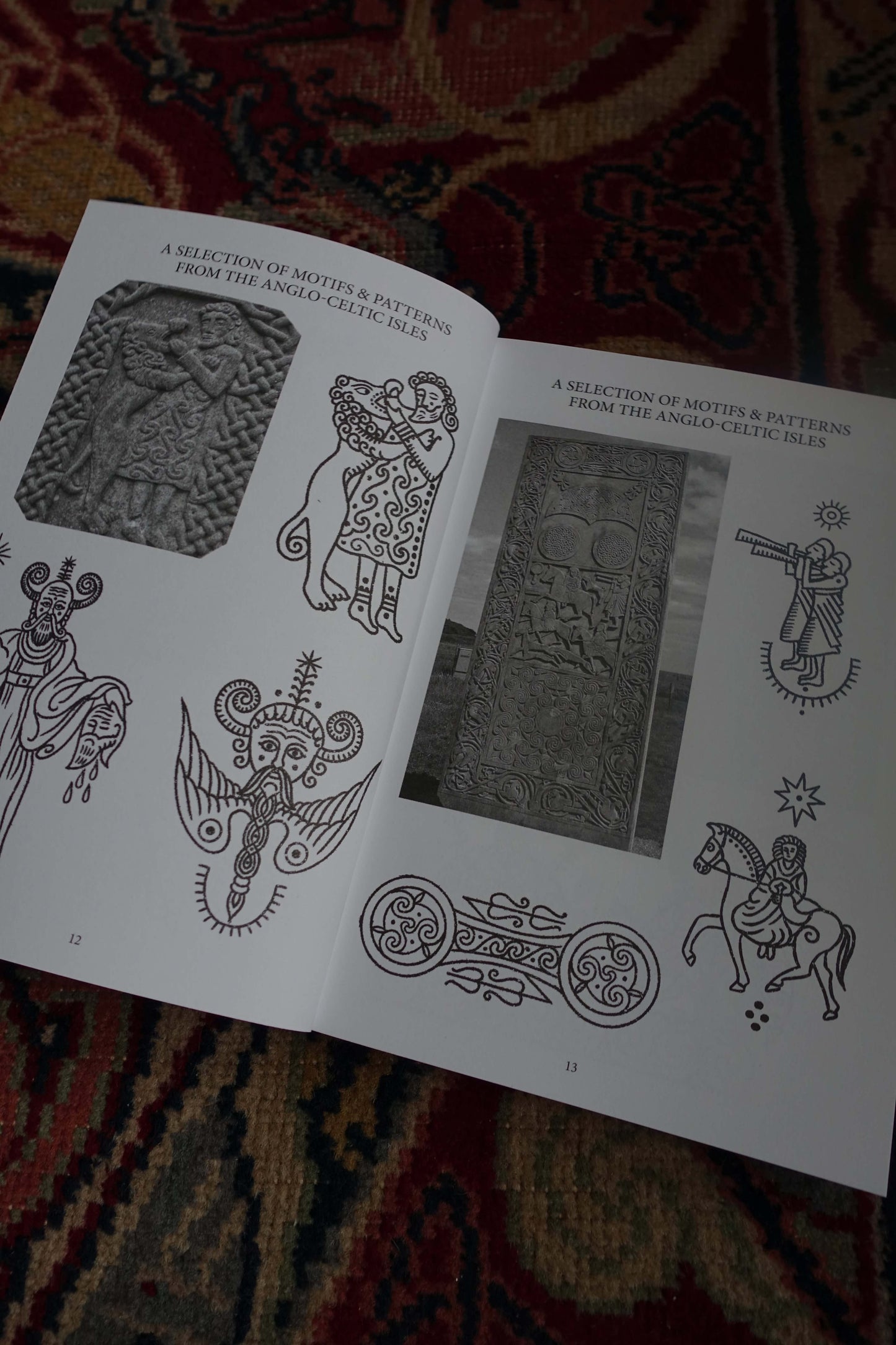 Patterns & Motifs From The Anglo Celtic Isles (Paperback)