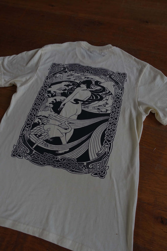 Celtic Lady Off-White Short Sleeve