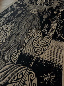 Cernunnos God Print [Signed]