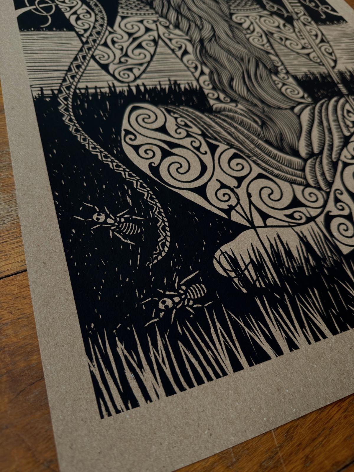 Cernunnos God Print (Signed)