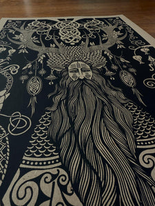 Cernunnos God Print [Signed]