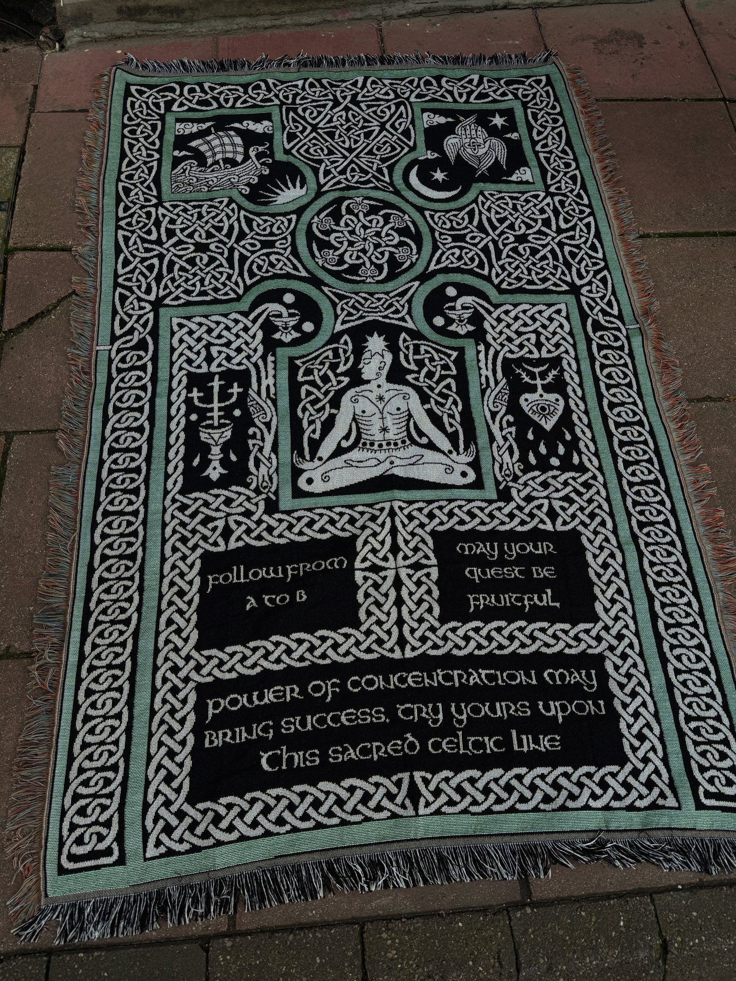 Celtic Meditation Rug