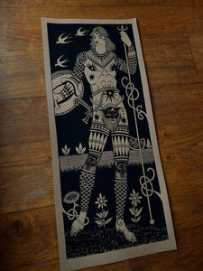 Pictish Warrior Man Print [Signed]
