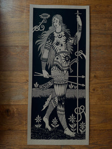 [Signed] 3 Print Bundle (Cernunnos, Pictish Warrior Man, and Pictish Warrior Woman)
