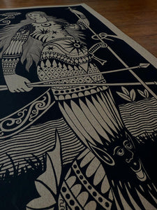 Pictish Warrior Woman Print [Signed]